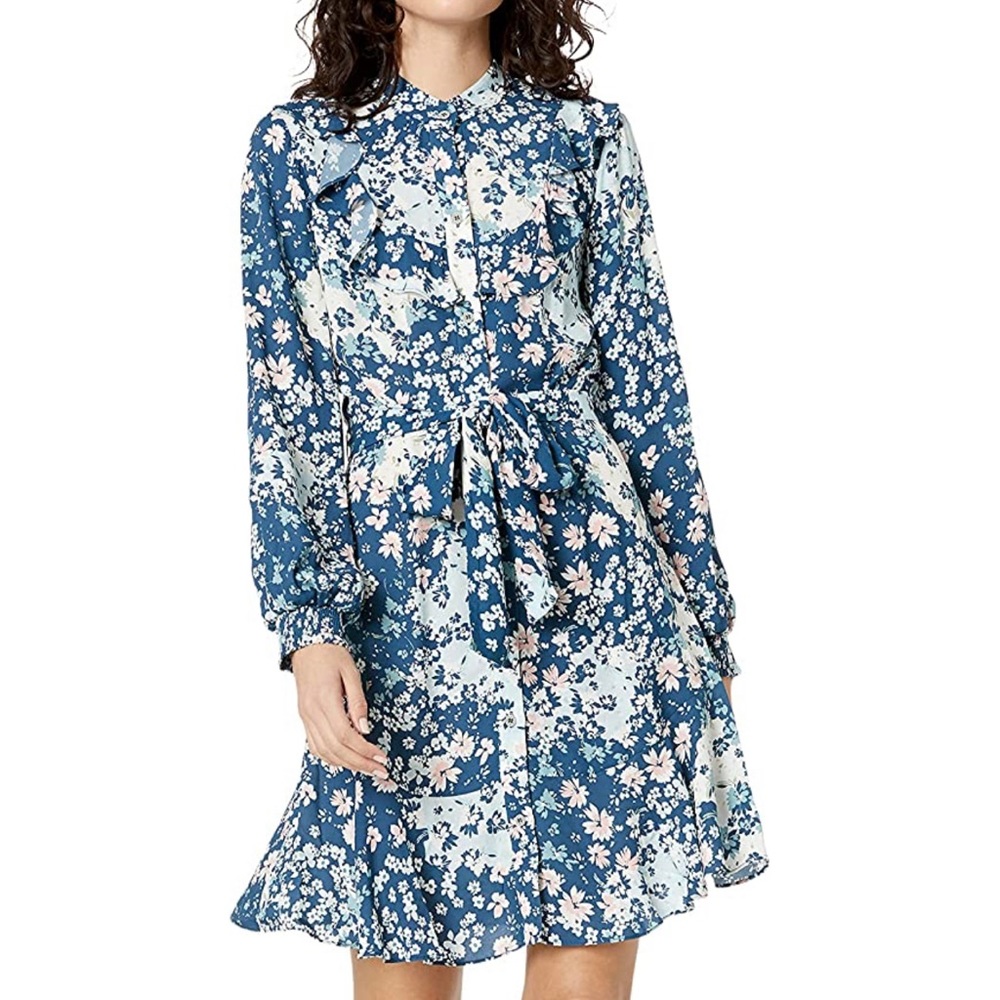 NWT Shoshanna Petra flounce dress